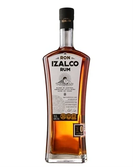 Flaske Ron Izalco 10 år med gylden rom