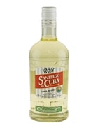 Flaske Santiago de Cuba Carta Blanca hvid rom