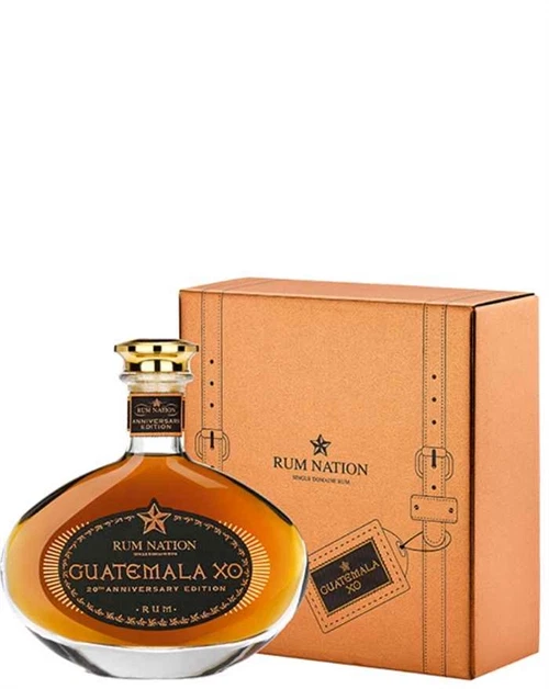 Rum Nation Guatemala XO 20th Anniversary Limited Release Rom 40%