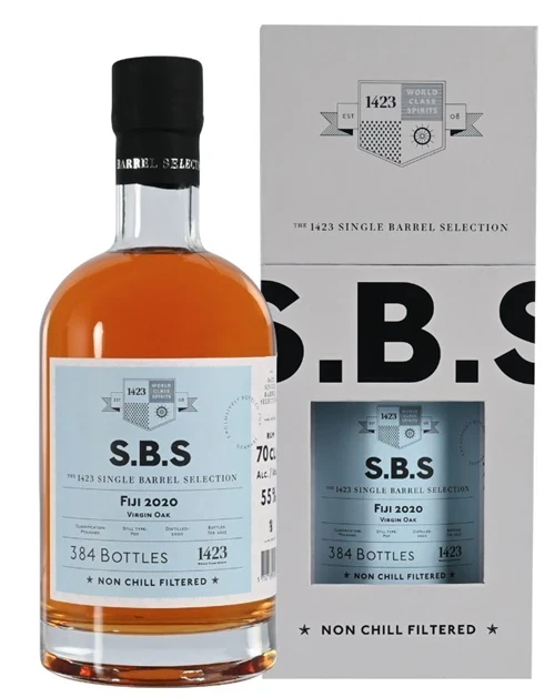 Flaske SBS Fiji Single Barrel Selection med mørk rom