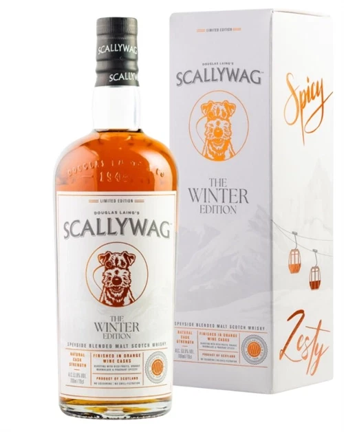 Scallywag The Winter Edition 2024 Orange Wine Cask flaske