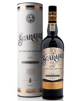Scarabus Batch Strength Whisky Hunter Laing flaske