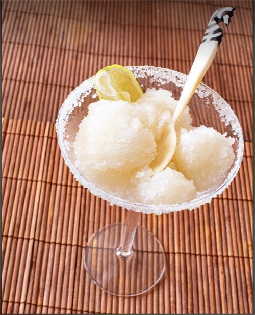 Margarita sorbet opskrift - dessert med tequila og et strejf af lime