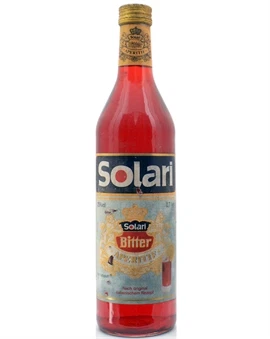 Solari Bitter Aperitif Vintage flaske 2 Italiensk Likør 70 cl 25%