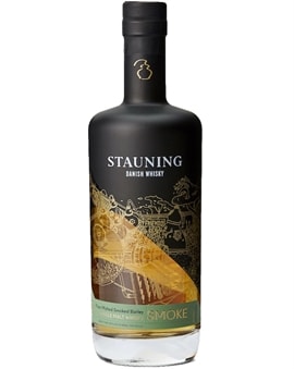 Flaske af Stauning Smoke Floor Malted Smoked Barley Dansk Whisky