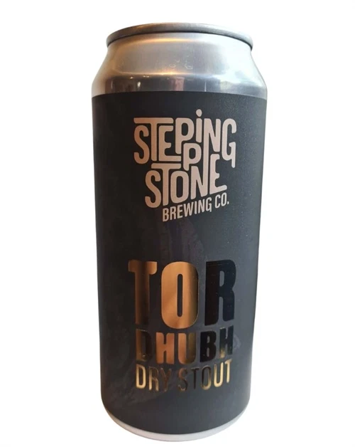 Mørk dåseøl med dry stout fra Stepping Stone Brewing Company