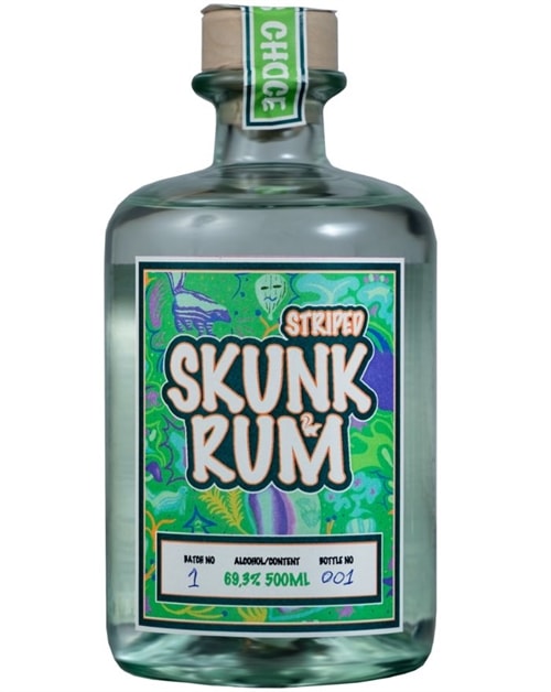 Striped Skunk Rum Økologisk Danskproduceret rom flaske