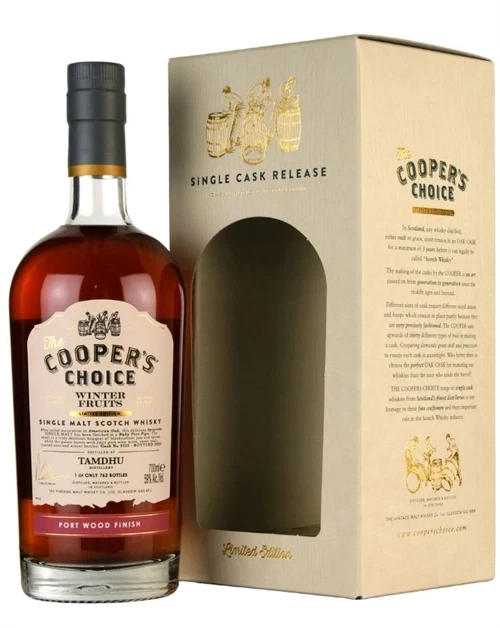 Tamdhu 2022 Coopers Choice Winter Fruits flaske
