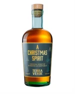 Flaske Terra Verde A Christmas Spirit med rav-farvet spiritus