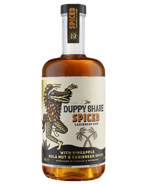 The Duppy Share Spiced Caribbean rom flaske
