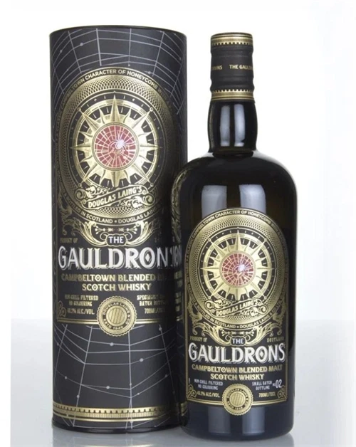 The Gauldrons Batch 2 Campbeltown blended malt whisky flaske