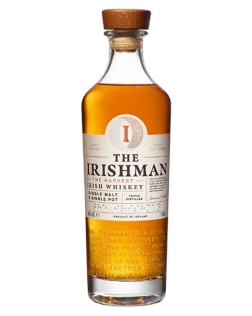 The Irishman The Harvest Irish Single Malt Whiskey flaske