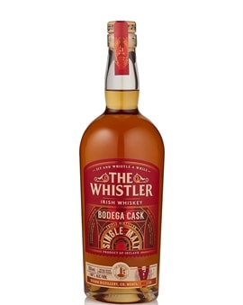 The Whistler 5 år Bodega Cask Irsk Single Malt Whiskey flaske