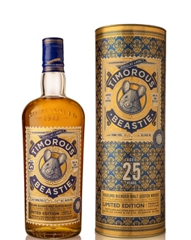Timorous Beastie 25 år Douglas Laing Highland Blended Malt Scotch Whisky flaske fra Douglas Laing