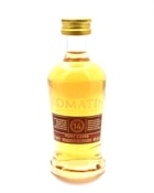 Tomatin Miniature 14 år Port Casks Single Highland Malt Scotch Whisky flaske fra Tomatin