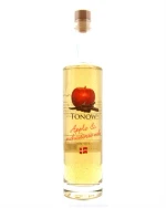 Flaske Tonow Moseeg dansk æblebrandy med dyb mørk farve