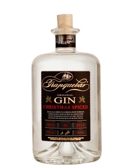 Flaske Tranquebar Christmas Spiced Gin med julekrydderier