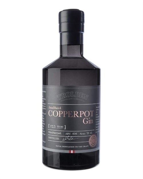 Flaske Trolden Copperpot Old Tom Gin fra Danmark