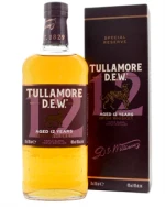 Tullamore Dew 12 år Special Reserve Triple Distilled Irish Whiskey flaske