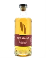 Two Stacks Double Barrel Single Grain Irish whiskey flaske