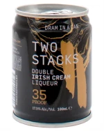 Two Stacks Dram in a Can Double Irish Cream Likør 10 cl 17,5%