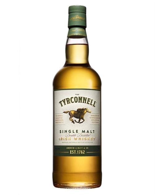 Tyrconnell Double Distilled Irish Single Malt Whiskey flaske