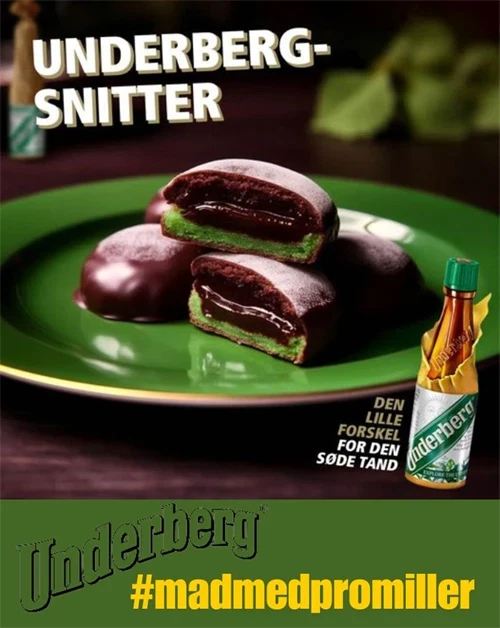 Underberg snitter – sød opskrift med Underberg Bitter og blommer