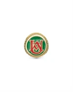 Underberg charm "Bottle Top" som forgyldt