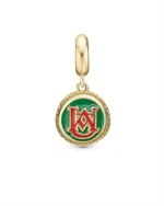 Underberg charm "Bottle Top Hanger" som forgyldt