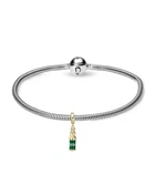 Underberg sølvarmbånd med Bottle Hanger charm, 18 cm