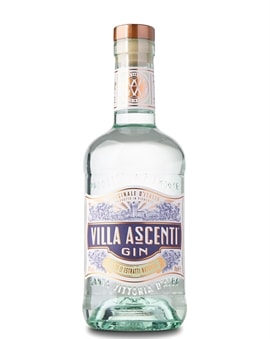 Flaske Villa Ascenti Gin fra Santa Vittoria i Piemonte