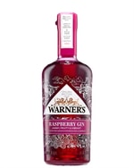 Flaske Warner's Raspberry Harrington Gin med hindbær