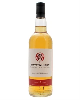 Watt Whisky Speyside single malt whiskyflaske