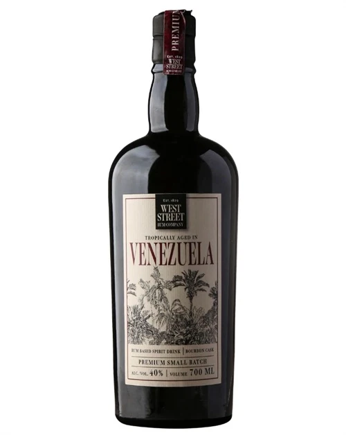 West Street Rum Company Venezuela Premium Small Batch Spirit Drink flaske