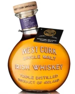 West Cork Sherry Cask Maritime Release Irsk Single Malt Whiskeyflaske med kugleformet flaskedesign