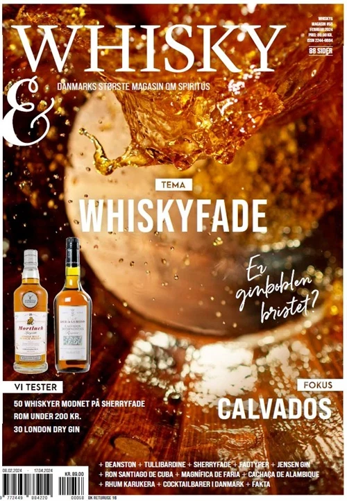 Whisky& Magasinet Februar 2024 - Danmarks whisky og rom magasin