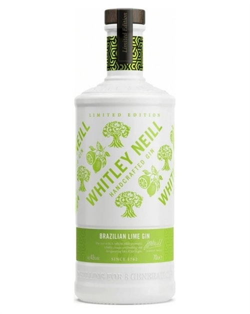 Flaske Whitley Neill Brazilian Lime Gin fra England
