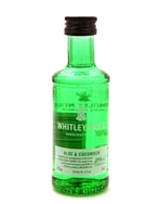 Miniatureflaske Whitley Neill Aloe & Cucumber Gin fra England