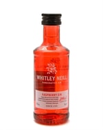 Miniatureflaske Whitley Neill Raspberry Gin fra England