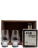 Ærø Single Cask No 1 First Release flaske 50 cl i gavesæt med to glas