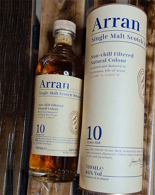 Arran destilleri på Isle of Arran - historie og smagning af deres single malt whisky