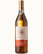 Flaske Château de Laubade Signature armagnac med lys ravfarve