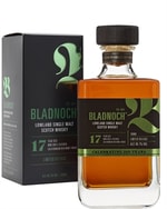 Bladnoch 17 år Limited Edition med mørk rødlig whisky
