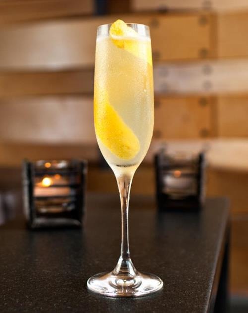 French 75 – elegant cocktail med Deutz Champagne og gin