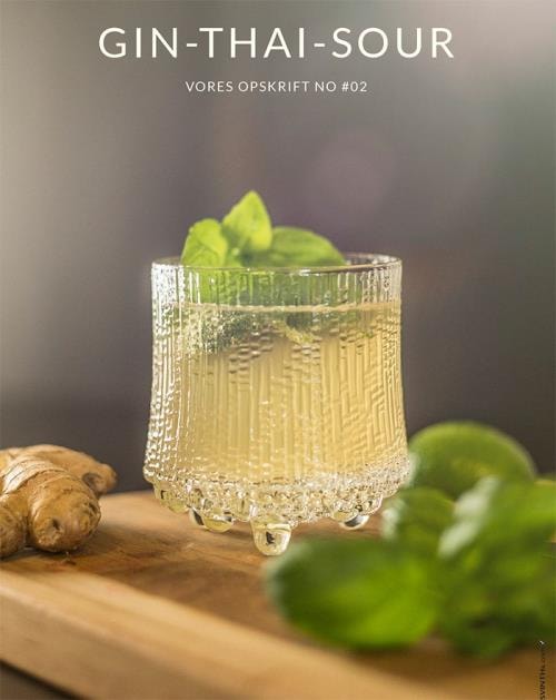 Gin-Thai-Sour cocktail - asiatisk twist med Fary Lochan Gin