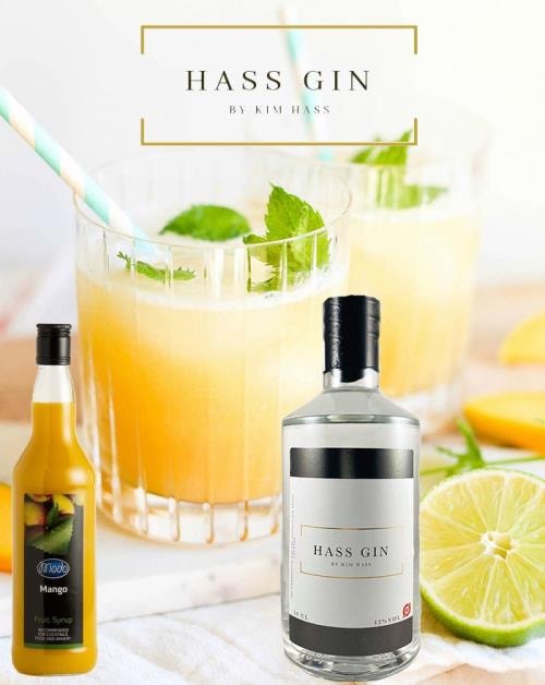 Gin Hass med mango – cocktail opfundet af bartender Kim Hass