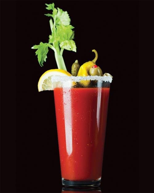 Bloody Mary – klassisk cocktail med vodka og tomatjuice