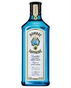 Flaske Bombay Sapphire London Dry Gin fra England