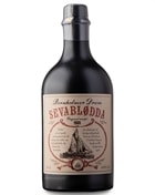 Retro keramikflaske med SevaBlødda Bornholmer Dram
