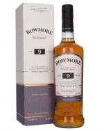 Bowmore 9 år Islay Single Malt Whisky bourbon sherry honning tørverøg udgået